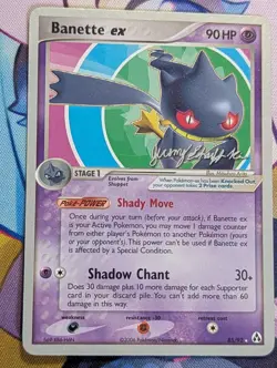 Pokemon Card Banette EX 85/92 World Championships 2007 EX - Image 1