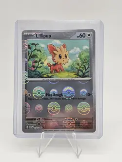 Lillipup (Master Ball Pattern) 074/086 | White Flare | Pokemon Card - Image 1