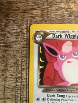 Pokemon TCG Dark Wigglytuff Neo Destiny Uncommon Card 40/105 NM - MINT Condition - Image 2