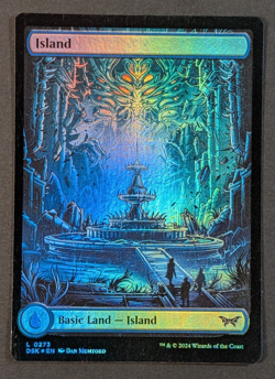 MTG - 1x Island 273 - NM Full Art Foil - Duskmorn - Magic The Gathering - Blue - Image 1