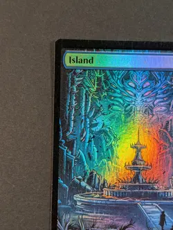 MTG - 1x Island 273 - NM Full Art Foil - Duskmorn - Magic The Gathering - Blue - Image 5