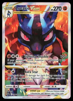 Lucario VSTAR SWSH291 SWSH: Sword & Shield Promo Cards Holo Pokemon Card - Image 1