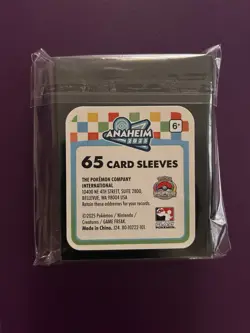 Pokemon World2025 Anaheim So Cal Scene Card Sleeves Anaheim Exclusive 65 Ct. - Image 3