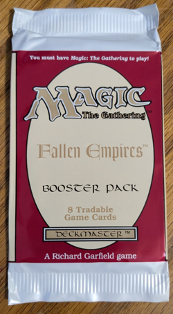 MTG - 4x Fallen Empires Booster Pack - Magic the Gathering Factory Sealed 1994 - Image 2