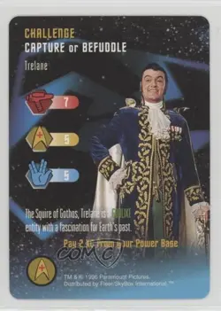 1996 Star Trek - The Card Game Challenge Trelane - Image 1