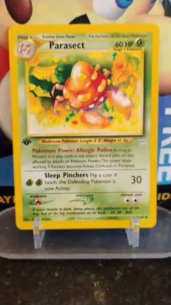 PARASECT Neo Revelation POKEMON 1st Edition Non-Holo 1999 Trading Card 35/64 - Image 1