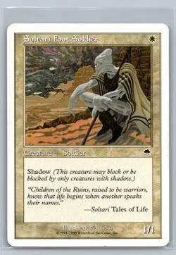 Soltari Foot Soldier Battle Royale Box Set - MTG Magic the Gathering Card - Image 1
