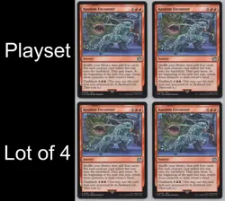 MTG Playset (4) - Final Fantasy - Random Encounter #150 -j503 - Image 1