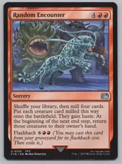 MTG Playset (4) - Final Fantasy - Random Encounter #150 -j503 - Image 2