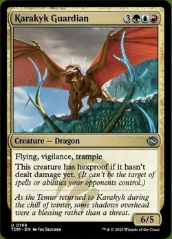 4x Karakyk Guardian MTG Tarkir: Dragonstorm NM Magic Regular - Image 1