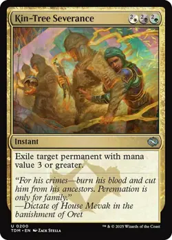4x Kin-Tree Severance MTG Tarkir: Dragonstorm NM Magic Regular - Image 1