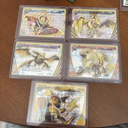 Pokemon Break Trading Card Set - Empoleon, Mandibuzz, Crobat, Arcanine, Raichu - Image 1