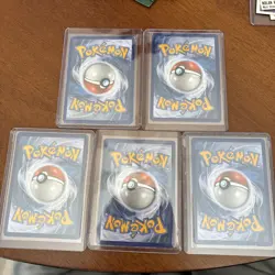 Pokemon Break Trading Card Set - Empoleon, Mandibuzz, Crobat, Arcanine, Raichu - Image 2