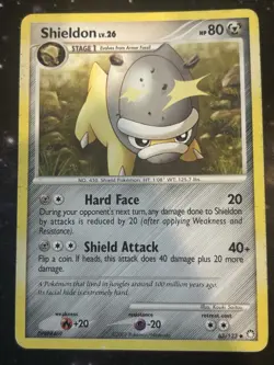 Shieldon - 63/123 - Uncommon MP English Pokemon Mysterious Treasures - Image 1