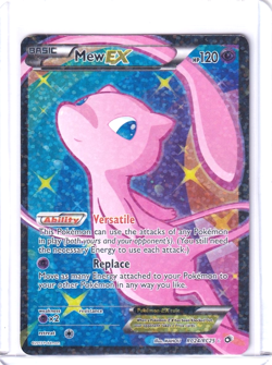 Mew EX Full Art Rare #RC24 Pokemon Legendary Treasures 2013 TCG - Image 1