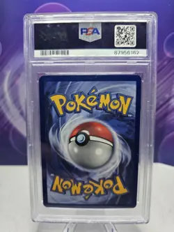 2000 Pokemon Black Star Promo Pokemon League 8 Mew PSA 8 NM-MT! - Image 2