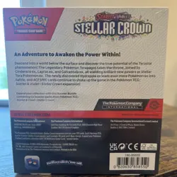 Pokemon TCG Stellar Crown Booster Bundle SEALED 6 Packs - Image 3