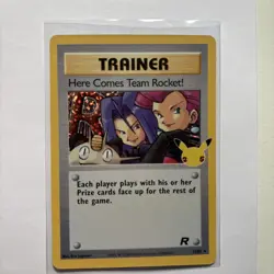Pokemon - Here Comes Team Rocket - Celebrations 15/82 - Holo - NM - Image 1