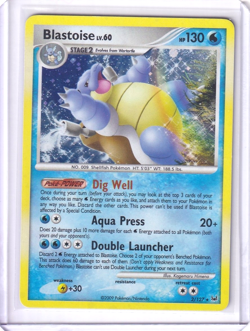 Blastoise Holo Rare #2 Pokemon Platinum 2009 TCG - Image 1