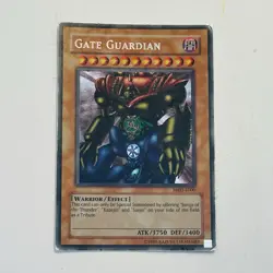 Yugioh Gate Guardian MRD-E000 Secret Rare Trading Card - Image 2