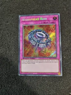 Widespread Ruin (Secret Rare) SBC1-END20 Secret Rare YuGiOh - Image 1