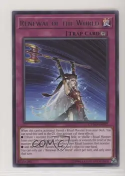 Renewal of the World Unlimited YuGiOh Cybernetic Horizon #CYHO-EN072 - Image 1