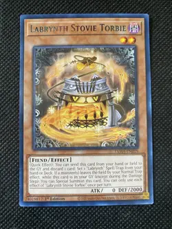 3x YuGiOh! - Labrynth Stovie Torbie TAMA-EN019 Rare 1st Edition Near Mint - Image 2