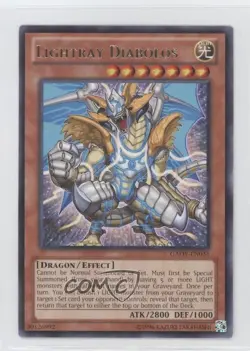 Lightray Diabolos (R) Unlimited YuGiOh Galactic Overlord #GAOV-EN035 - Image 1