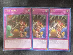 3x YuGiOh! - Trap Trick TAMA-EN045 Rare 1st Edition Near Mint - Image 1