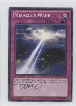 Miracle's Wake 1st Ed. Starfoil YuGiOh Battle Pack: Epic Dawn #BP01-EN107 - Image 1