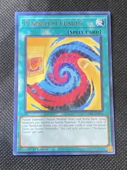 3x YuGiOh! - Pendulum Fusion TAMA-EN054 Rare 1st Edition Near Mint - Image 2