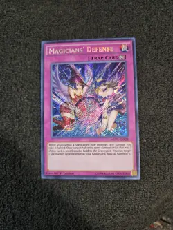 Yugioh - Magicians’ Defense MVP1-ENS28 1st Edition Secret Rare - Image 1