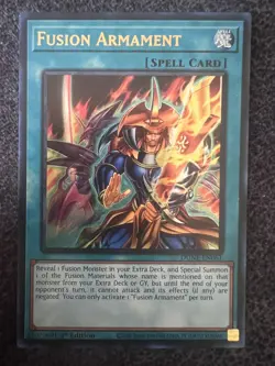 Yugioh Fusion Armament DUNE-EN061 Ultra Rare 1st Edition NM - Image 1