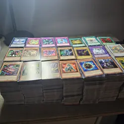 YuGiOh TCG Card Bulk Lot Vintage and Non-Vintage Rares, Commons, Foils 21 Pounds - Image 1