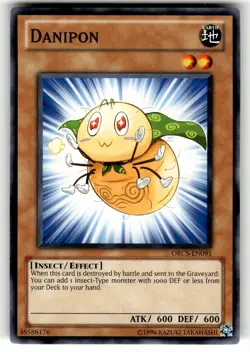 YuGiOh Order of Chaos Card ORCS-EN091 C Danipon - Image 1