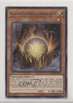 Thunder Dragonmatrix Unlimited YuGiOh Soul Fusion #SOFU-EN018 - Image 1