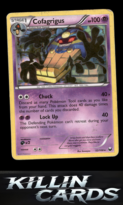 Cofagrigus - 52/108 (Cracked Ice Holo) 052/108 Pokemon Rare Deck Exclusives Card - Image 1