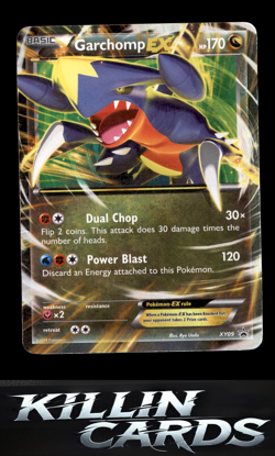 Garchomp EX XY09 Pokemon Promo XY Promos Card MP - Image 1