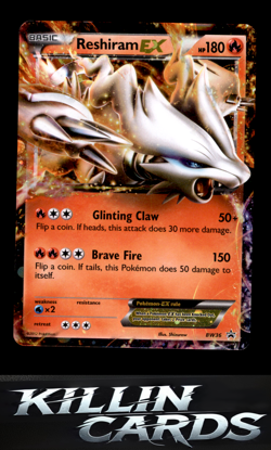 Reshiram EX - BW36 BW36 Pokemon Promo Black and White Promos Card MP - Image 1