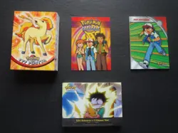 1999 Topps Pokemon TV Animation Series 2 Complete Set 72 Card Blue Logo 1st Lot - Image 1