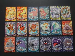 1999 Topps Pokemon TV Animation Series 2 Complete Set 72 Card Blue Logo 1st Lot - Image 2
