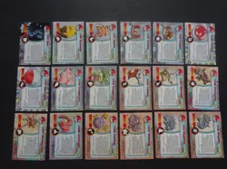 1999 Topps Pokemon TV Animation Series 2 Complete Set 72 Card Blue Logo 1st Lot - Image 5