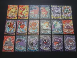 1999 Topps Pokemon TV Animation Series 2 Complete Set 72 Card Blue Logo 1st Lot - Image 2