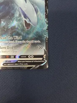 Lugia V 138/195 Ultra Rare Silver Tempest Pokemon TCG Card - Near Mint - Image 5