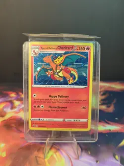 Special Delivery Charizard Pokemon Center Promo Card SEALED SWSH075 - Image 1