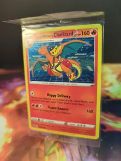 Special Delivery Charizard Pokemon Center Promo Card SEALED SWSH075 - Image 3