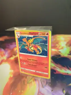 Special Delivery Charizard Pokemon Center Promo Card SEALED SWSH075 - Image 4