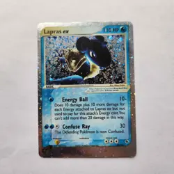 Lapras EX 99/109 Pokemon Card TCG Ruby and Sapphire Holo Ultra Rare Card - Image 1