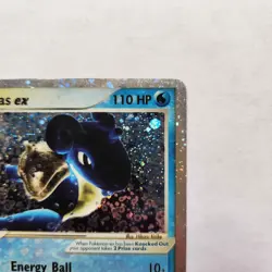 Lapras EX 99/109 Pokemon Card TCG Ruby and Sapphire Holo Ultra Rare Card - Image 2