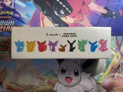 YU NAGABA x Pokemon Card Game Eevee Special Box All Contents Included *Open Box* 4521329345802 - Image 1